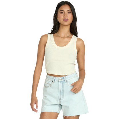 Billabong Rerun Knit Tank in Whitecap