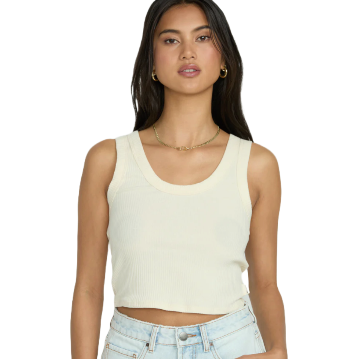 Billabong Rerun Knit Tank in Whitecap