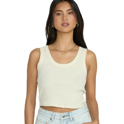 Billabong Rerun Knit Tank in Whitecap