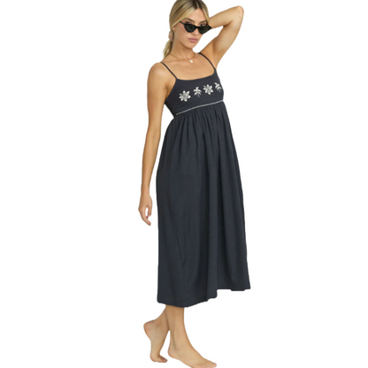 Billabong Days End Dress in Black Sands