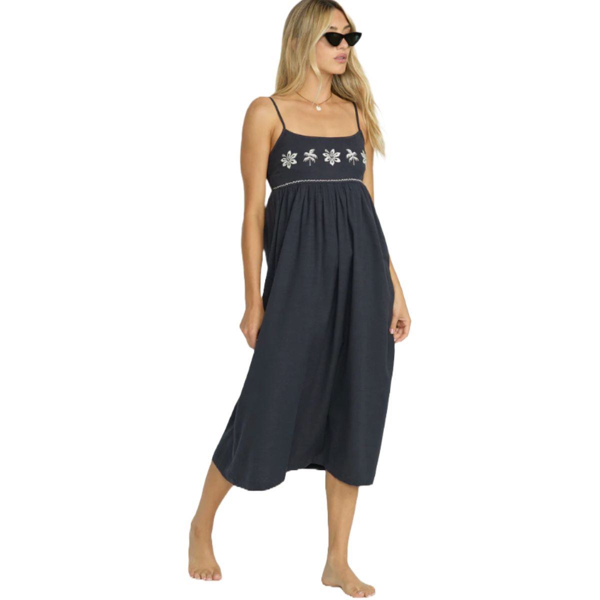 Billabong Days End Dress in Black Sands
