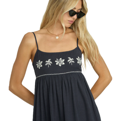 Billabong Days End Dress in Black Sands