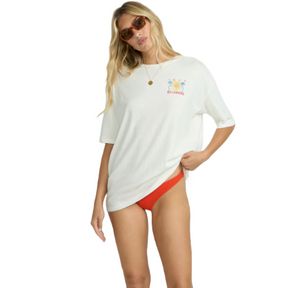 Billabong Hot Haze Tee in Salt Crystal