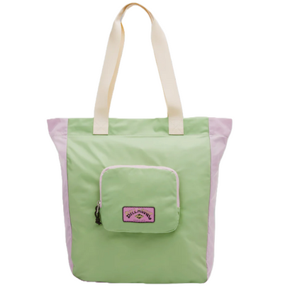 Billabong Lightweight Packable Tote in Pistachio