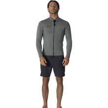 Vissla 2mm Solid Sets Front Zip Jacket in Moss