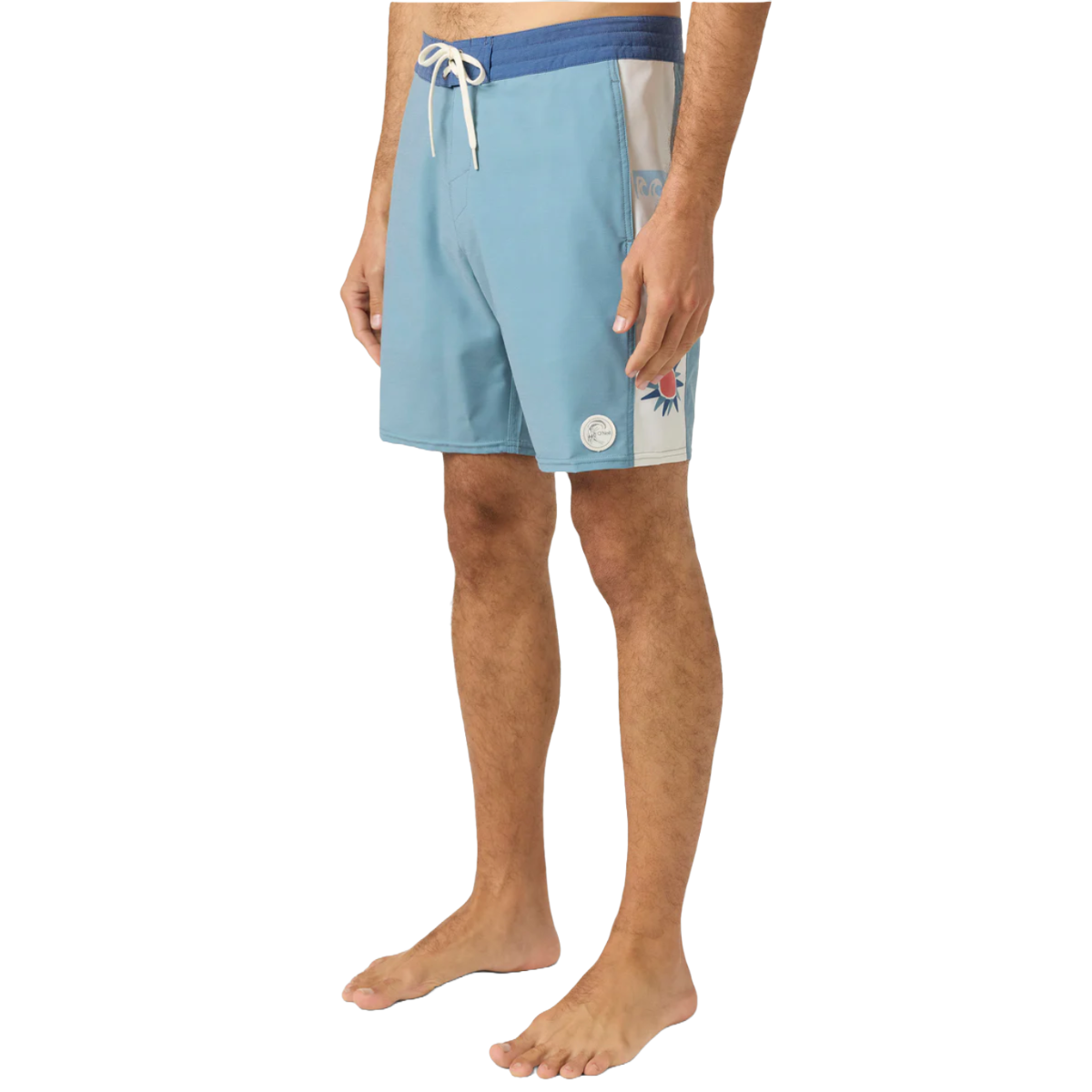 O'Neill OG Side Panel Cruzer 18" Boardshort in Stormy Sea