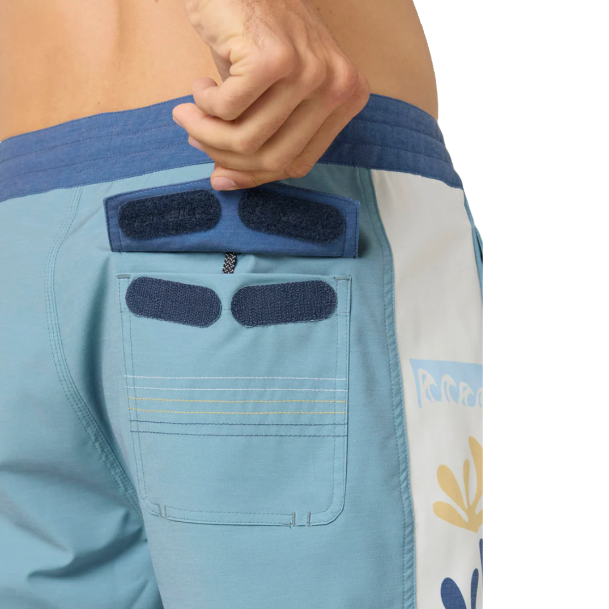 O'Neill OG Side Panel Cruzer 18" Boardshort in Stormy Sea