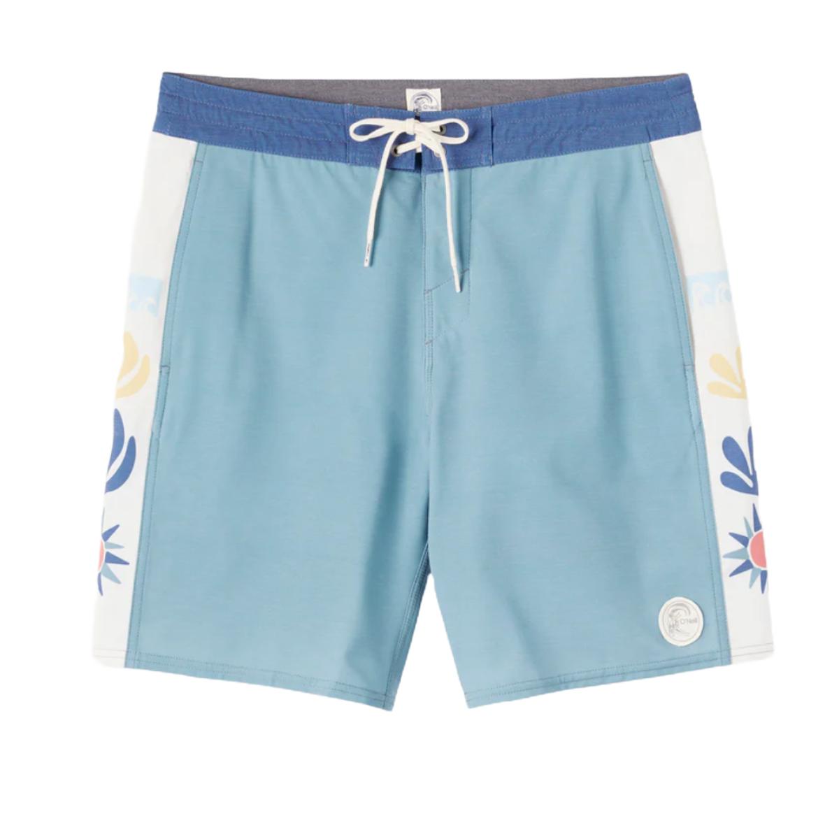 O'Neill OG Side Panel Cruzer 18" Boardshort in Stormy Sea
