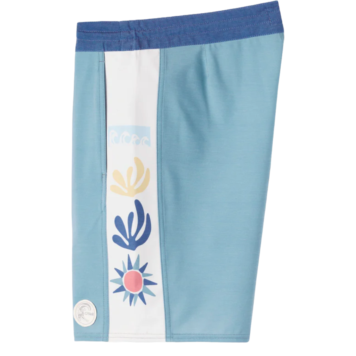 O'Neill OG Side Panel Cruzer 18" Boardshort in Stormy Sea