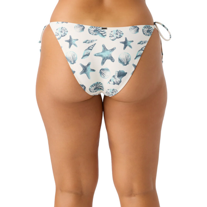 O'Neill Saltwater Essentials Maracas Bikini Bottoms in Vanilla