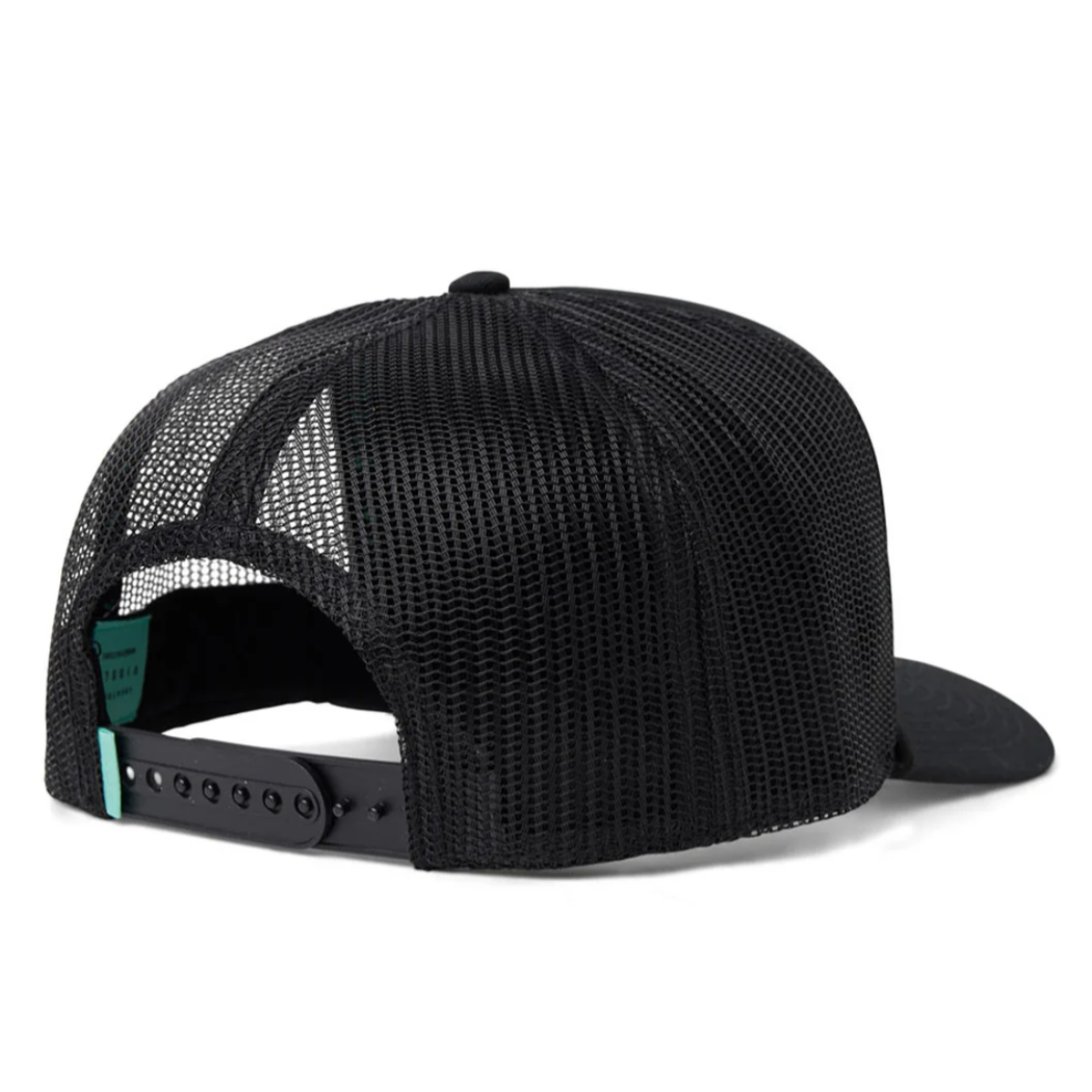 Vissla Garage Foam Trucker Hat in Black