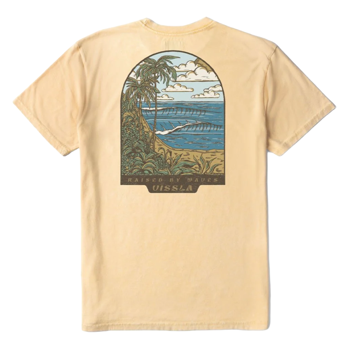 Vissla Cove Cosmic Wash Tee in Ale