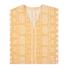 Sand Cloud Adobe Mudcloth Cover Up in Sunflower