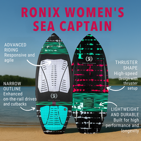 Ronix Women's Sea Captain Wakesurf Board 2025