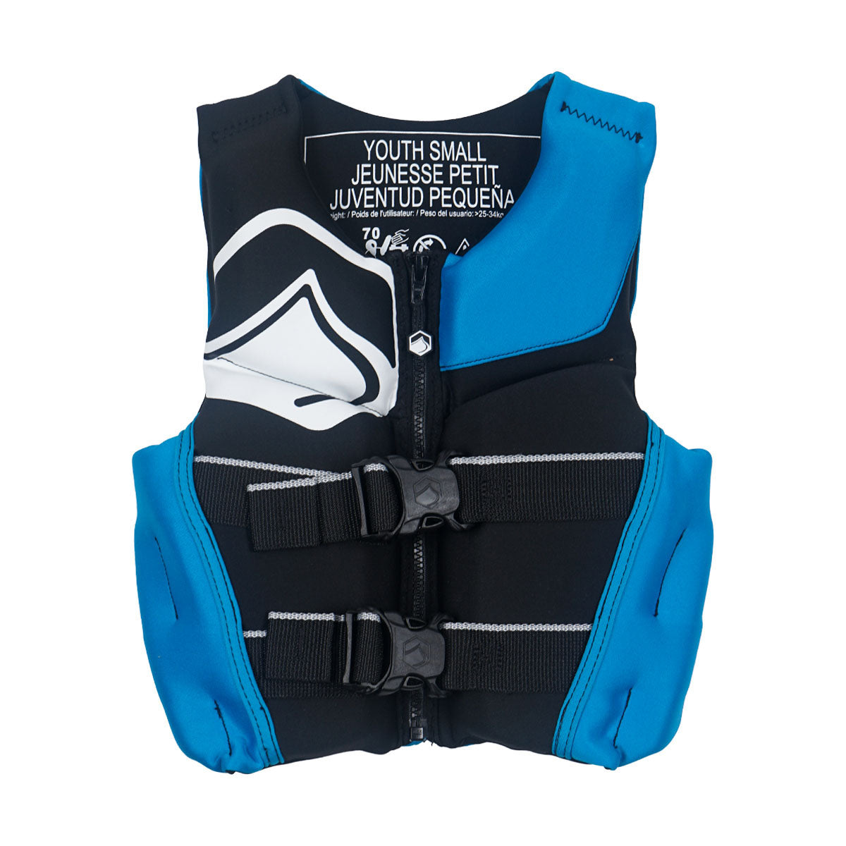 Liquid Force Ruckus Youth CGA Life Jacket in Blue/Black