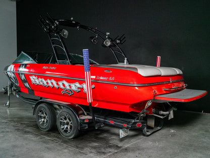 2013 Sanger 237 Wake Series - Red / Black