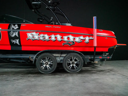 2013 Sanger 237 Wake Series - Red / Black