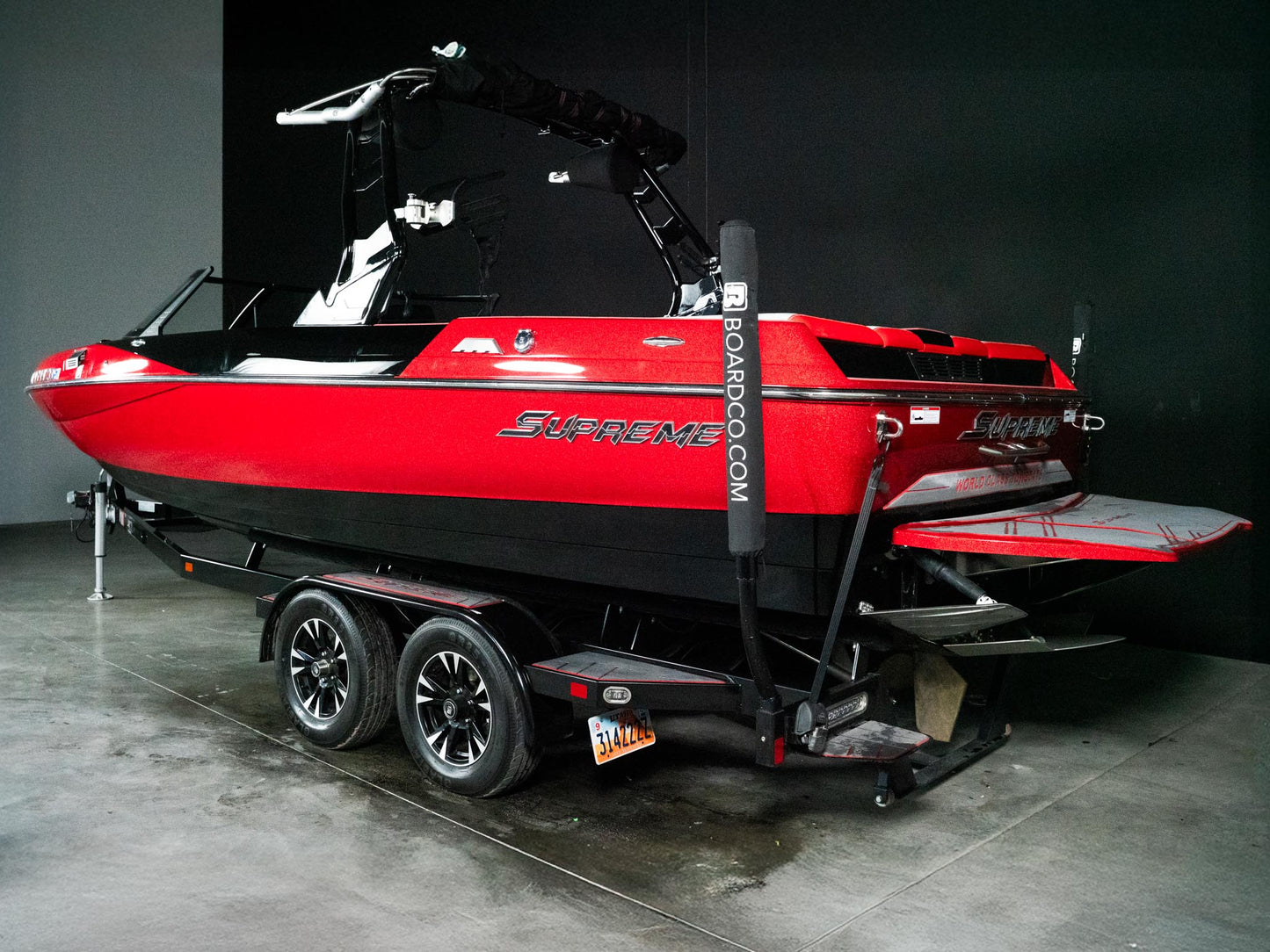 2021 Supreme S238 - Black / Red Flake