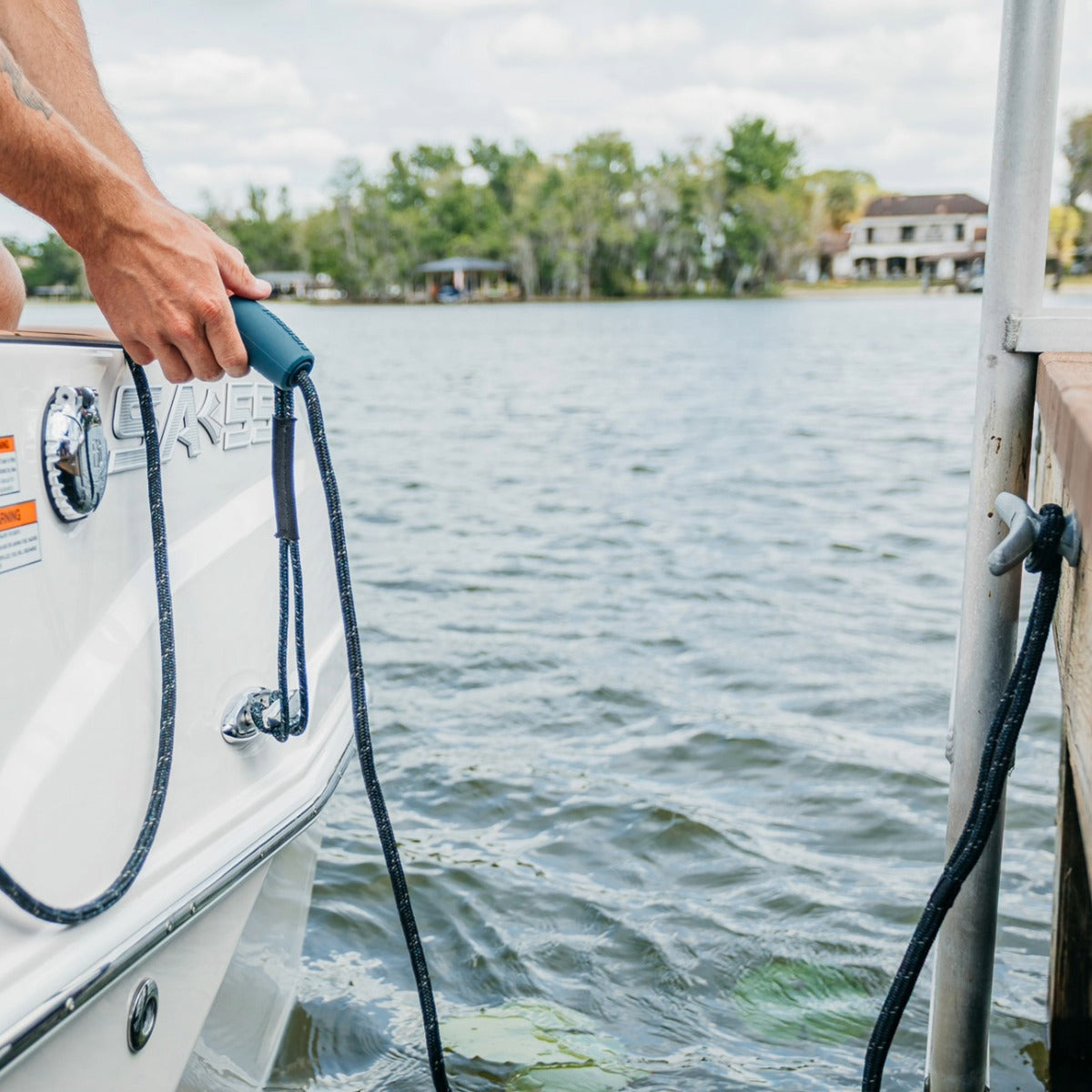 Mission Dreadknot Dock Line 3/8in. 15ft. in Black