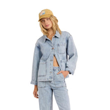 Sisstr Mason Long Sleeve Jacket in Vintage Indigo