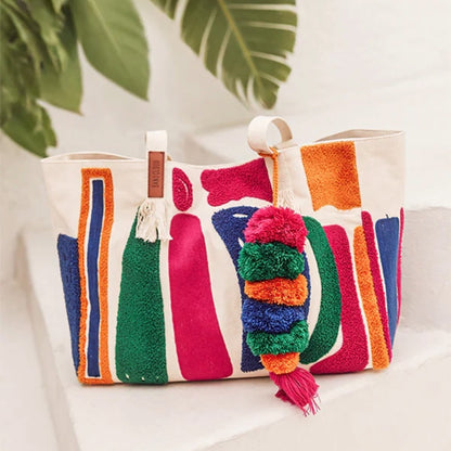 Sand Cloud Hermosa Chenille Tote