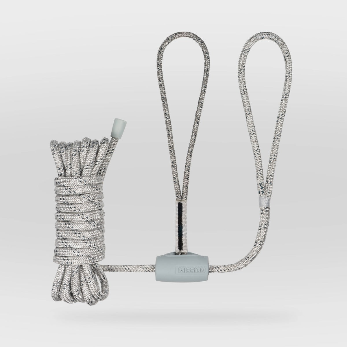 Mission Dreadknot Dock Line 1/2in. 25ft. in Grey