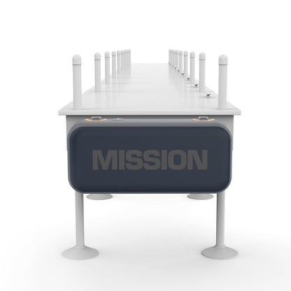Mission Titan Inflatable Dock Bumper 3' in Grey