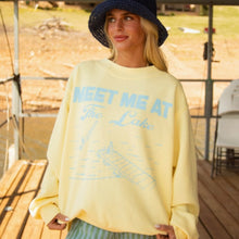 Charlie Southern Meet Me At The Lake Mockneck in Yellow
