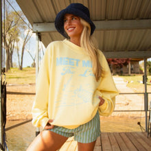 Charlie Southern Meet Me At The Lake Mockneck in Yellow