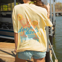 Charlie Southern Lake Docktails Tee in Yellow