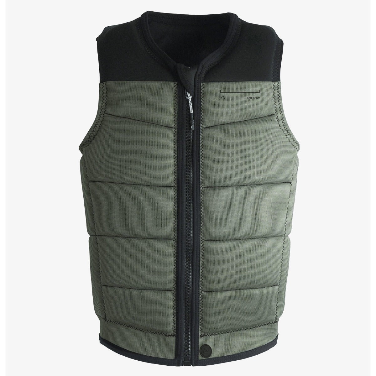 Follow Section Comp Wake Vest in Black/Petina