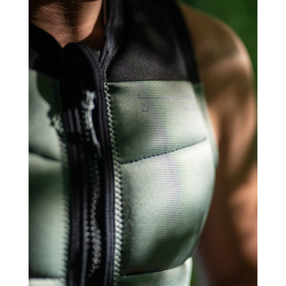 Follow Section Comp Wake Vest in Black/Petina