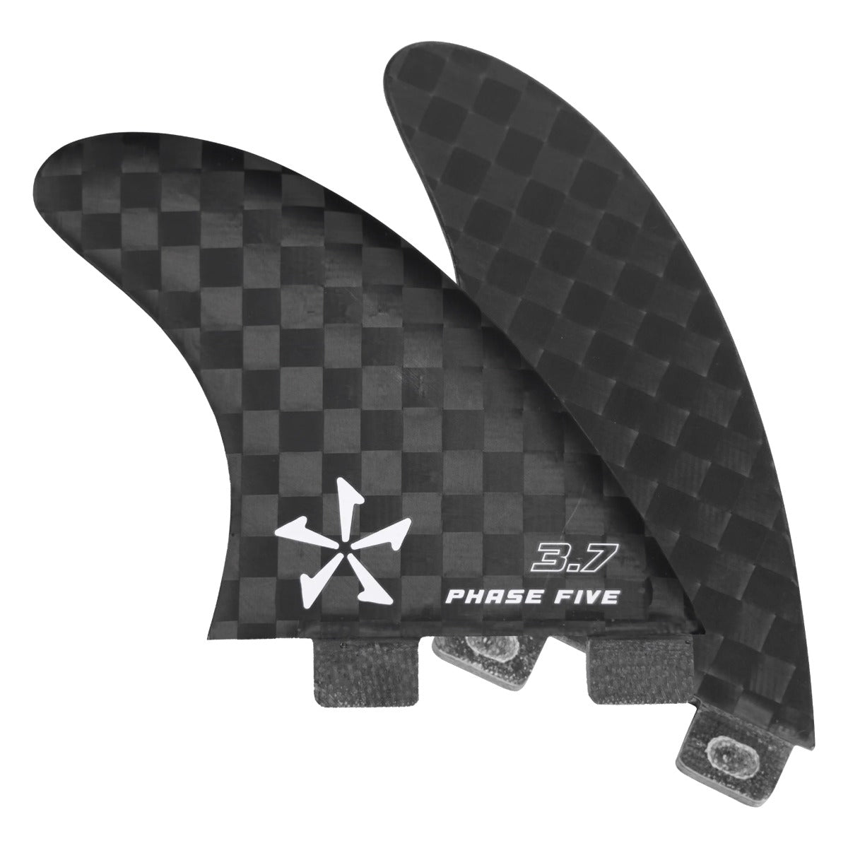 Phase 5 Carbon Twin Surf Fin Set