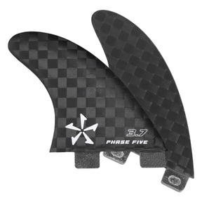 Phase 5 Carbon Twin Surf Fin Set