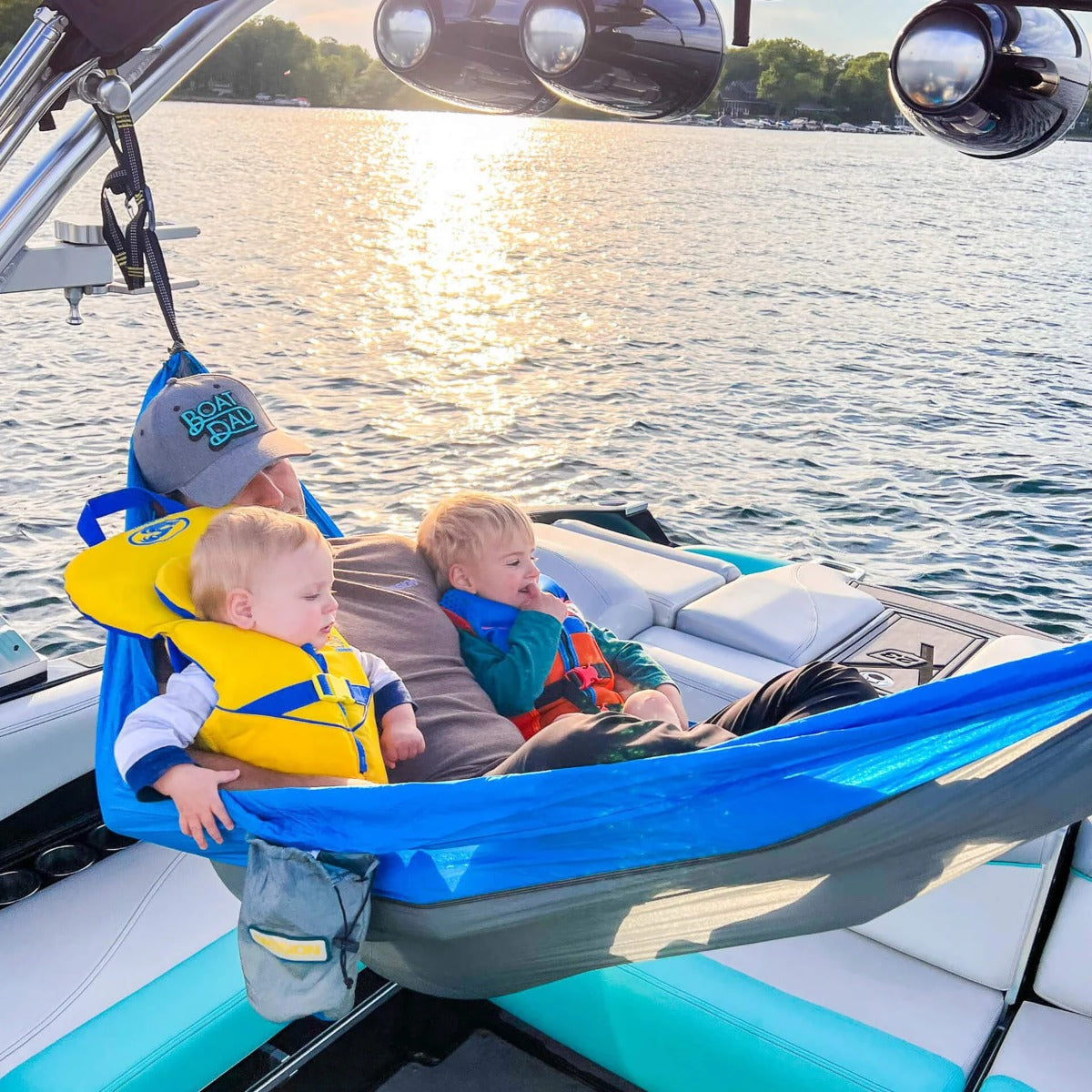 Mission Boat Dad Hat in Smoke