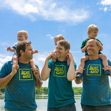 Mission Boat Dad Tee in Navy Heather