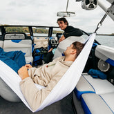 Mission Boat Hammock in Swinging Cloud