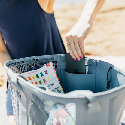 Mission Cassi Beach Tote 33 Liter in Steel Blue