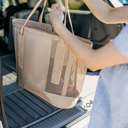 Mission Cassi Beach Tote 33 Liter in Sandstone