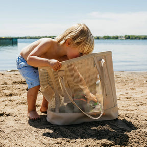 Mission Cassi Beach Tote 33 Liter in Sandstone