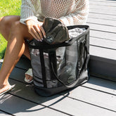 Mission Cassi Beach Tote 33 Liter in Black