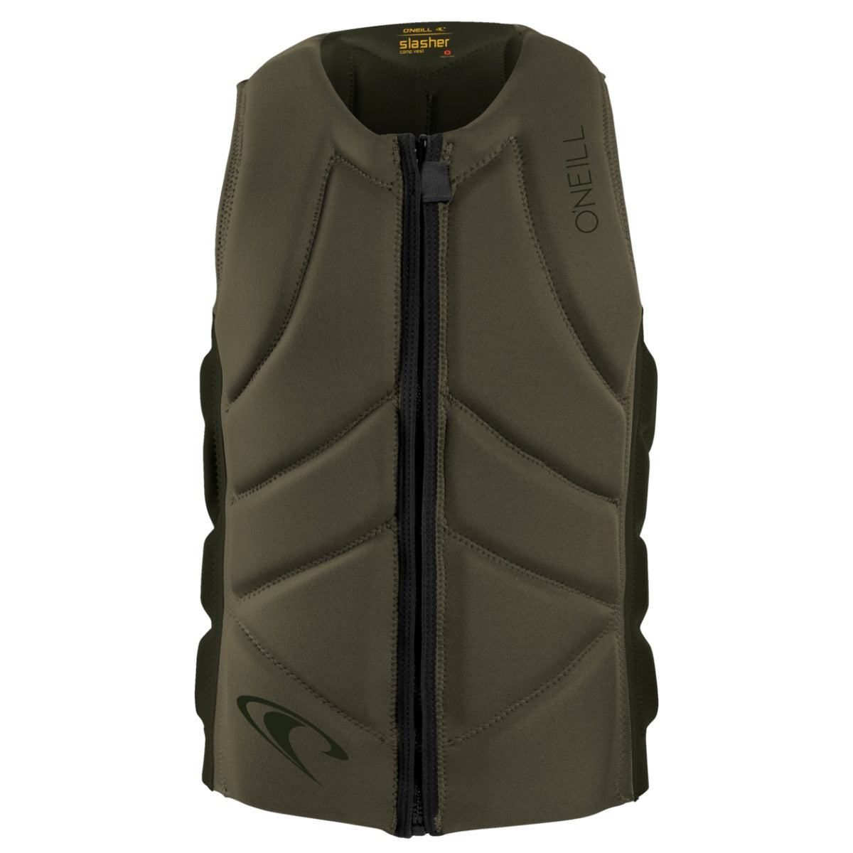 O'Neill Slasher Comp Vest in Army/Ranger