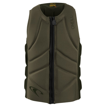 O'Neill Slasher Comp Vest in Army/Ranger