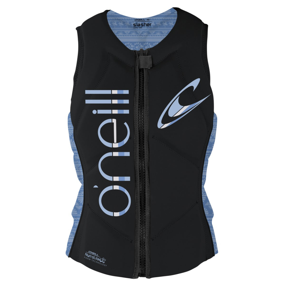 O'Neill Women's Slasher Comp Vest in Tempsteel/Surf