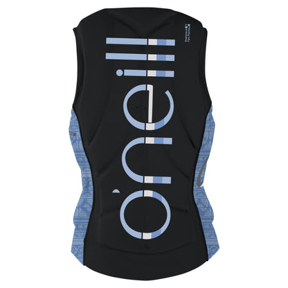 O'Neill Women's Slasher Comp Vest in Tempsteel/Surf