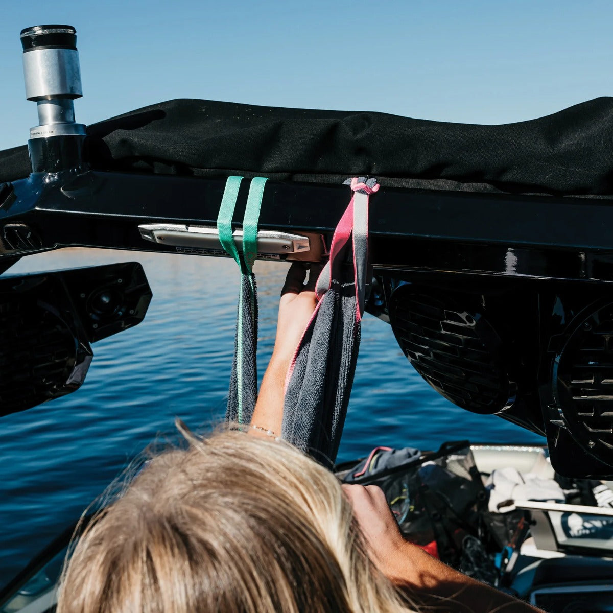 Mission TUKO Beach Towel 2 Pack in Charcoal