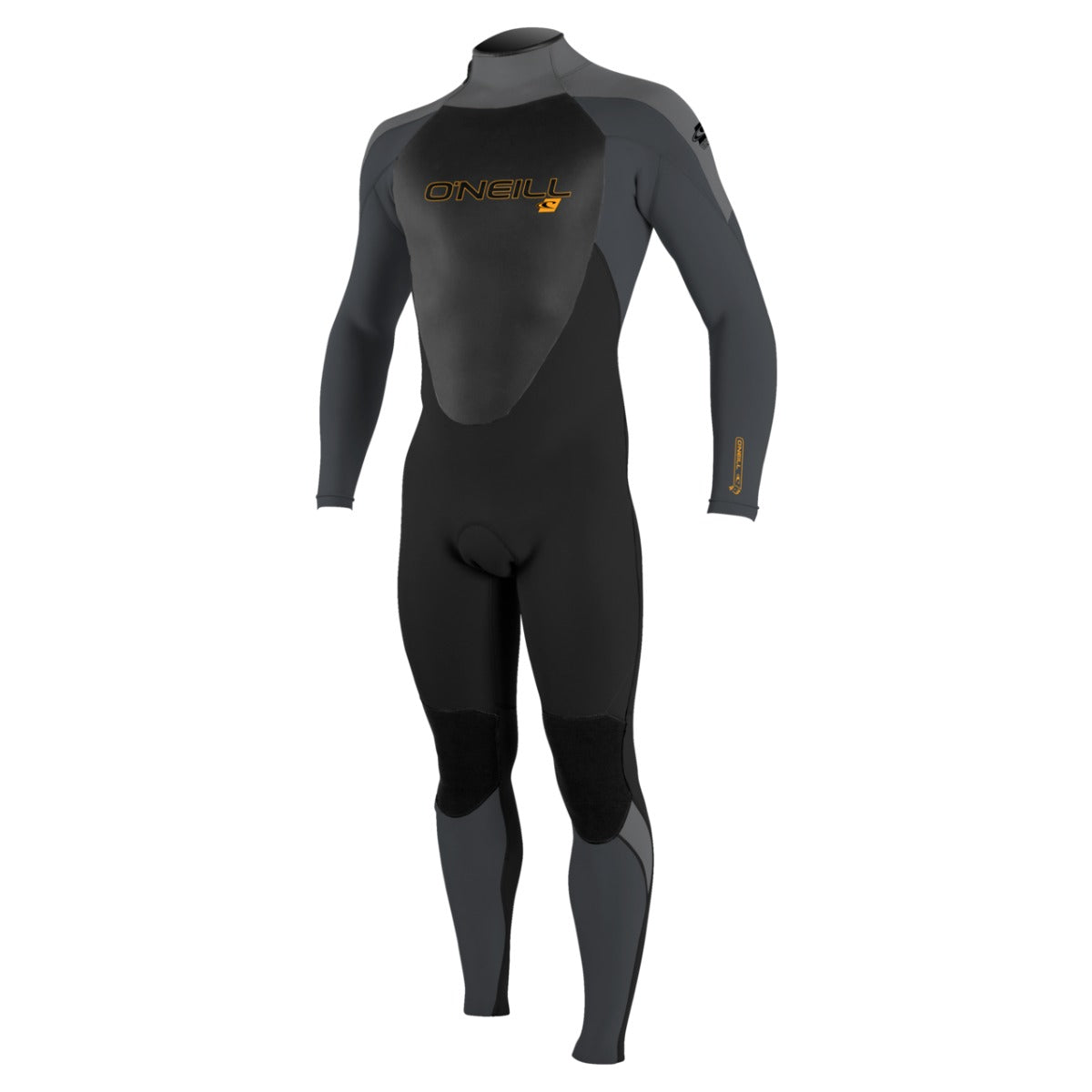 O'Neill Youth Epic 4/3 BZ Full Wetsuit in Black/Graphite/Smoke