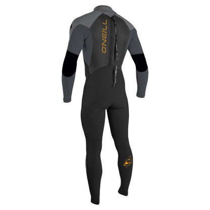 O'Neill Youth Epic 4/3 BZ Full Wetsuit in Black/Graphite/Smoke