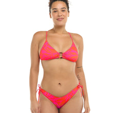 Eidon Free Spirit Arlet Bikini Top in Dragonfruit