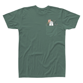 Hyperlite Women's Garden Pocket Tee in Moss